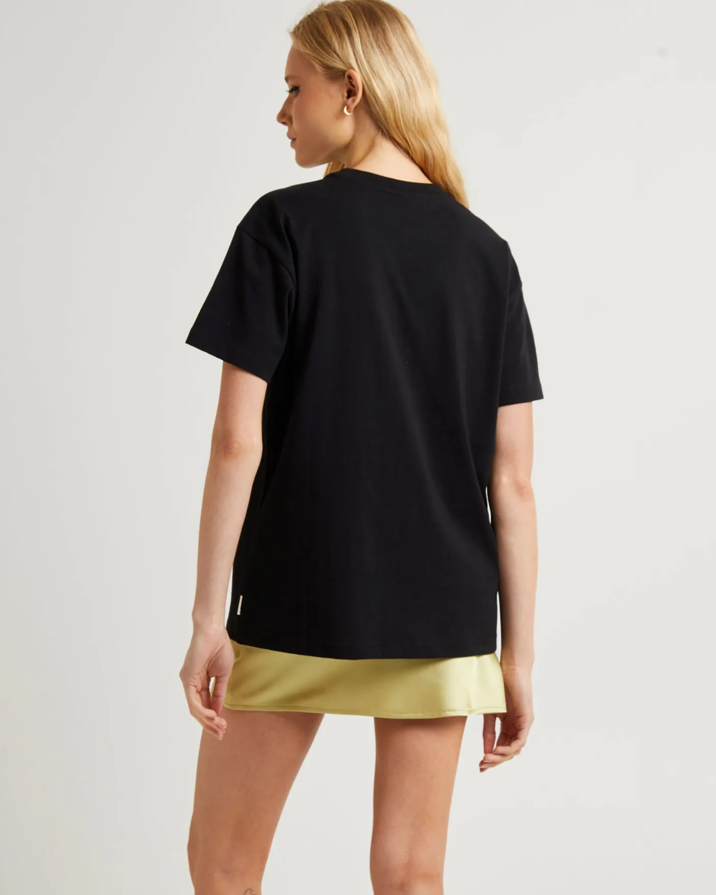 Glitter Floral Boyfriend T-Shirt
