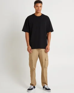 Green Onions Cargo Pants Tan Ripstop