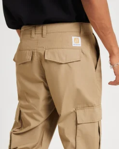 Green Onions Cargo Pants Tan Ripstop
