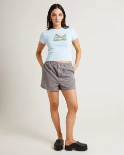 Growth Mini Tee in Baby Blue