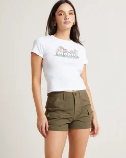 Growth Mini Tee in White