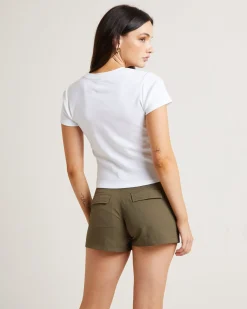 Growth Mini Tee in White
