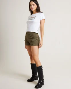 Growth Mini Tee in White