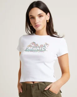 Growth Mini Tee in White
