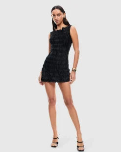 Guccio Ruched Mini Dress