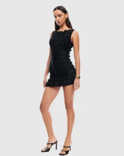 Guccio Ruched Mini Dress