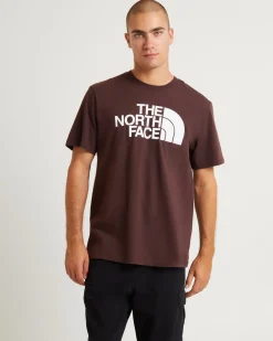 Half Dome Short Sleeve T-Shirt Coal Brown