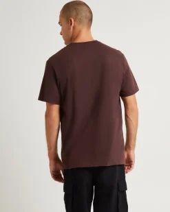 Half Dome Short Sleeve T-Shirt Coal Brown