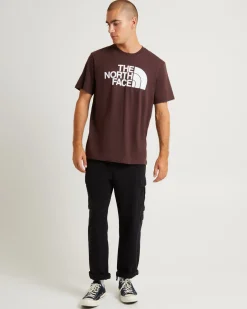 Half Dome Short Sleeve T-Shirt Coal Brown