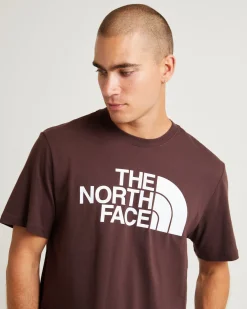 Half Dome Short Sleeve T-Shirt Coal Brown