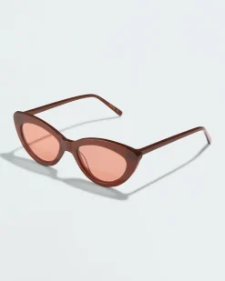 Harley Sunglasses in Choc Orange