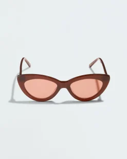 Harley Sunglasses in Choc Orange