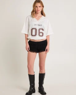 Heartbreaker Lace Ruffle Shorts
