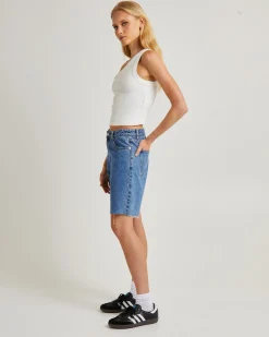 Heather One Shoulder Top White Sand