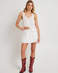 Heidi Cotton Flippy Skirt