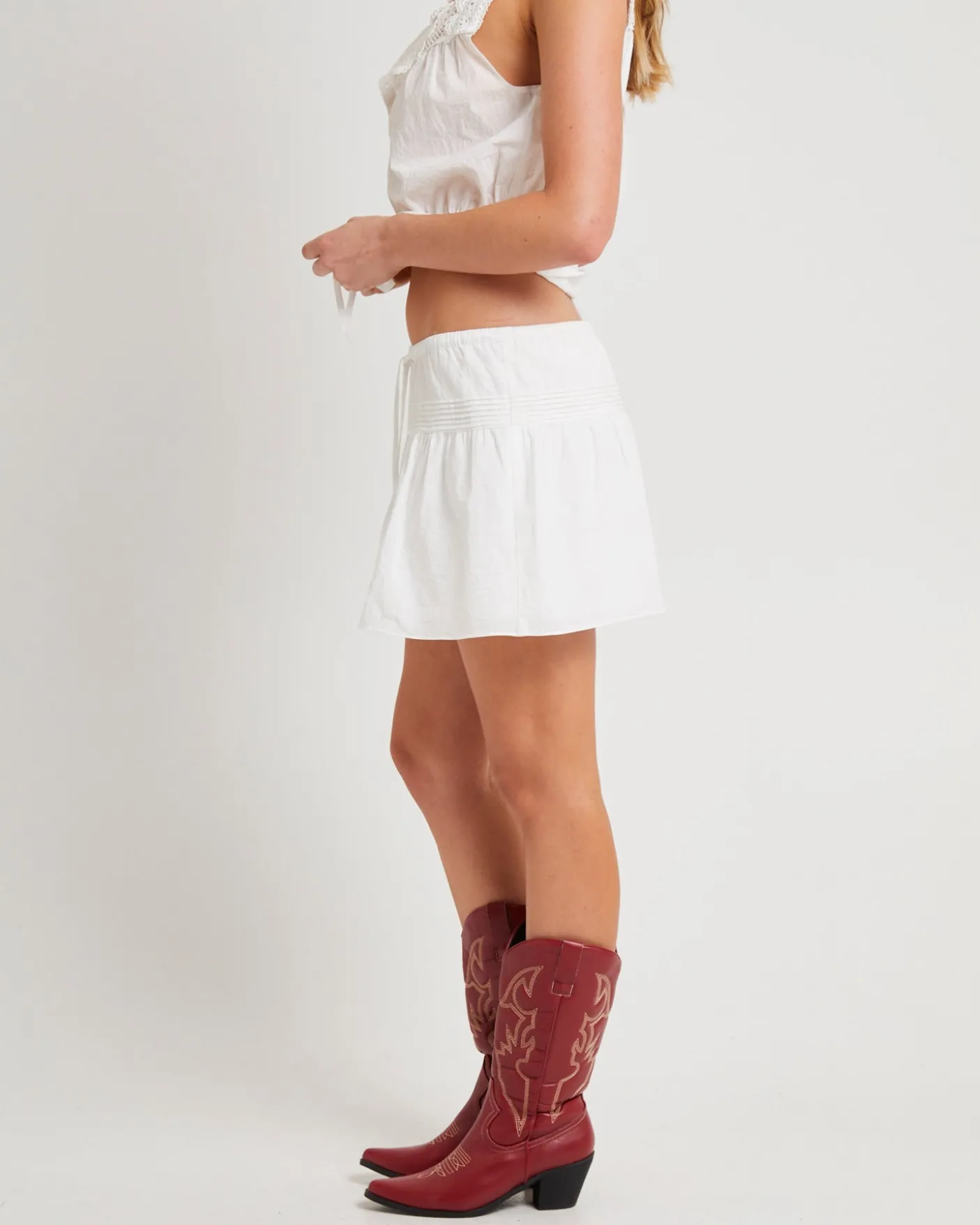 Heidi Cotton Flippy Skirt