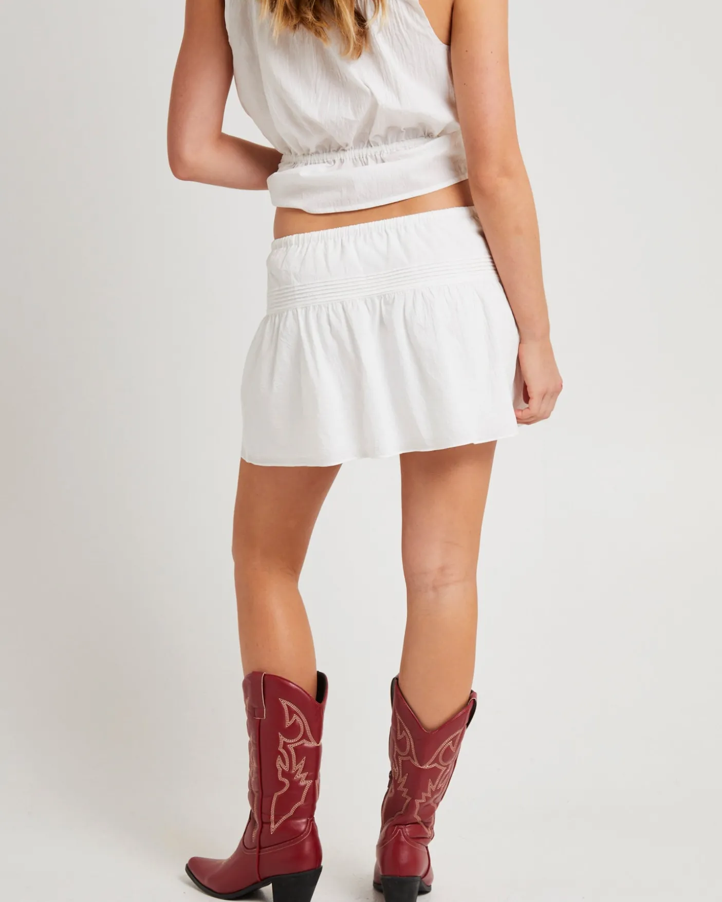 Heidi Cotton Flippy Skirt