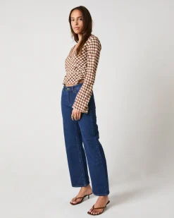 Heidi Low Denim Jeans Dark Stone