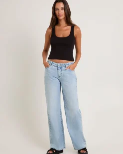 Heidi Low Ranch Denim Jeans