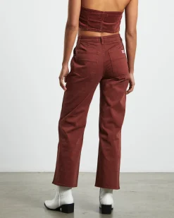 Heidi Trade Pants in Brick Rust