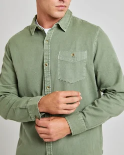 Herringbone Long Sleeve Shirt