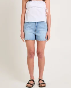 Hi Bells Slim Denim Shorts