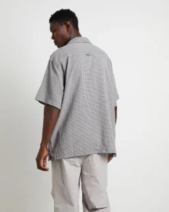 Hicker Short Sleeve Shirt in Charcoal