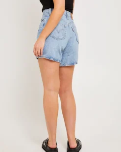 High Baggy Denim Shorts