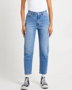 High Mom Denim Jeans Anemone