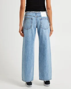 Hollywood Low Riders Low Waist Wide Leg Denim Jeans