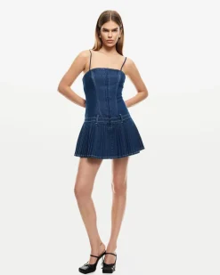 Honey Corset Denim Mini Dress