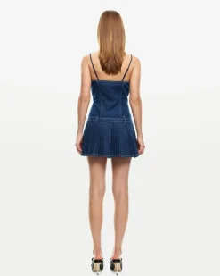 Honey Corset Denim Mini Dress