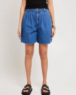 Horizon Denim Shorts Ashley
