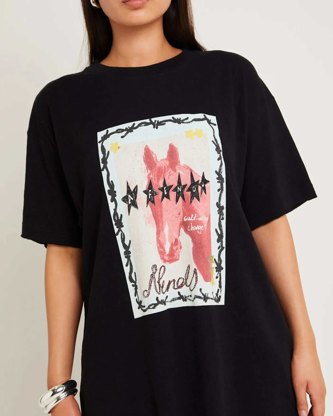 Horsegirl Oversized Tee