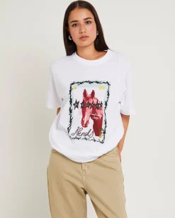 Horsegirl Oversized Tee
