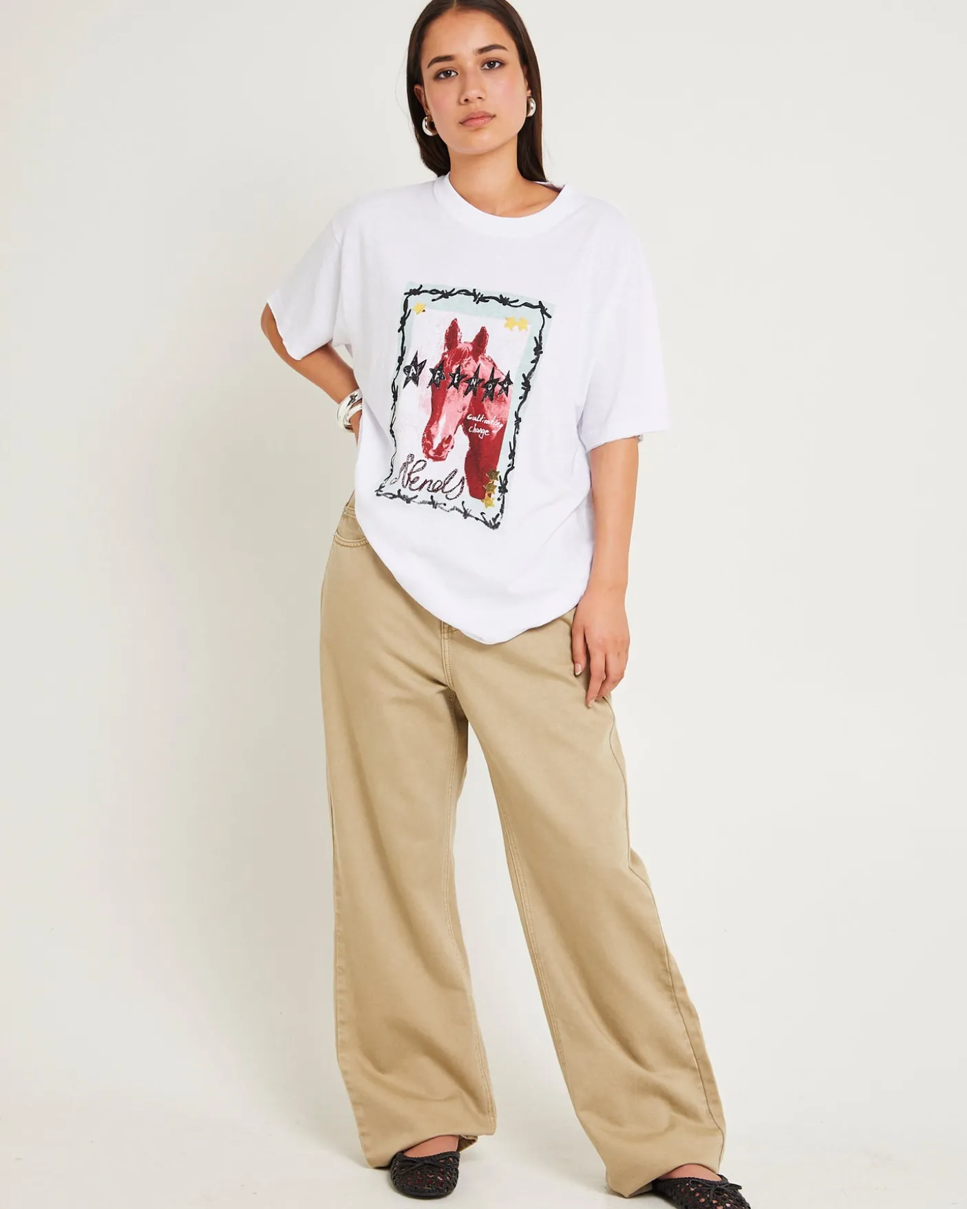 Horsegirl Oversized Tee