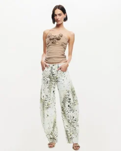 Horseshoe Jeans Snow Leopard