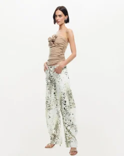 Horseshoe Jeans Snow Leopard