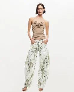 Horseshoe Jeans Snow Leopard