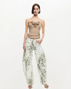Horseshoe Jeans Snow Leopard