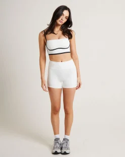 Hot Shorts in White