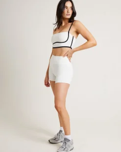 Hot Shorts in White