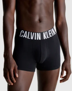 Intense Power Cotton Trunks 3 Pack in Black