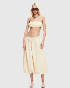 Intuition Bubble Midi Skirt