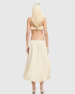 Intuition Bubble Midi Skirt