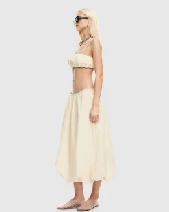 Intuition Bubble Midi Skirt