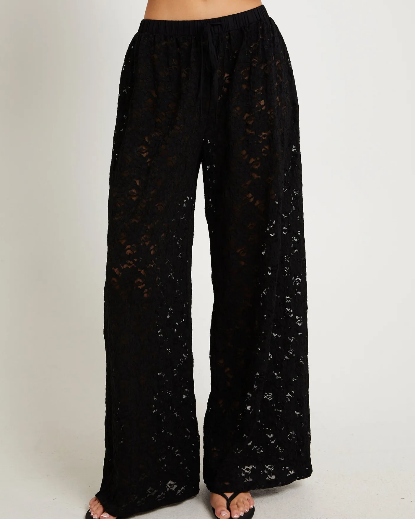 Jasmine Lace Relaxed Pants