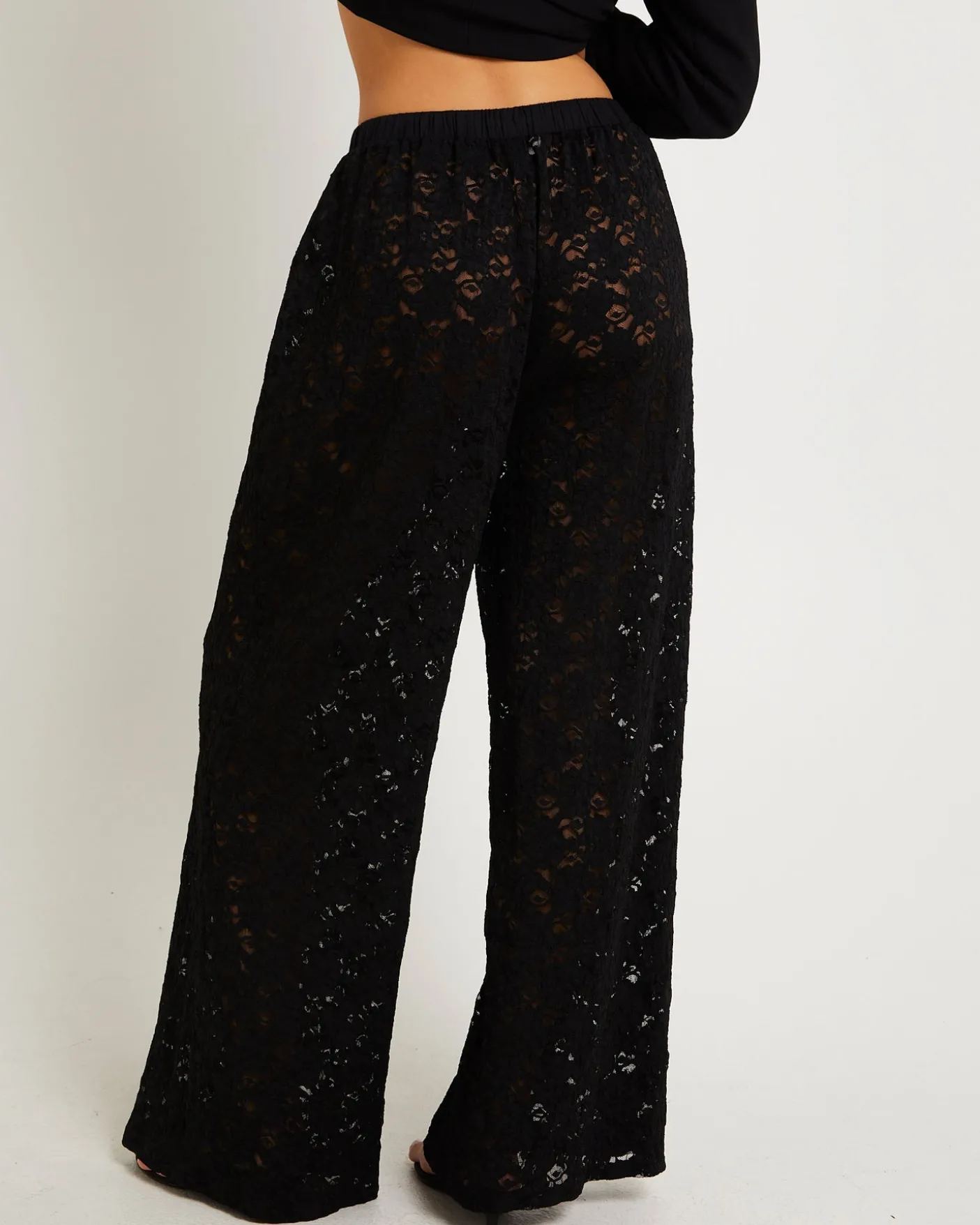 Jasmine Lace Relaxed Pants