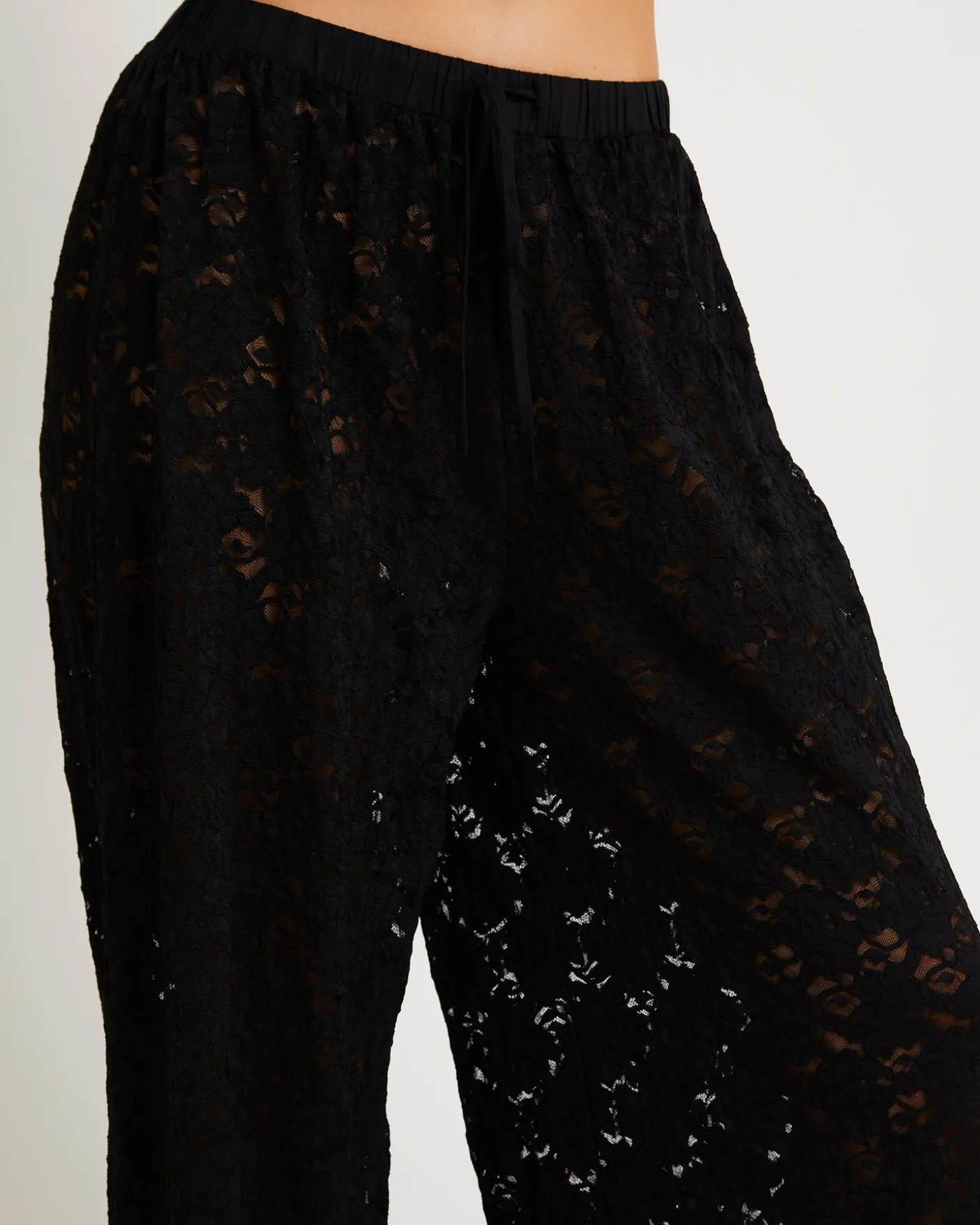 Jasmine Lace Relaxed Pants