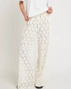 Jasmine Lace Relaxed Pants